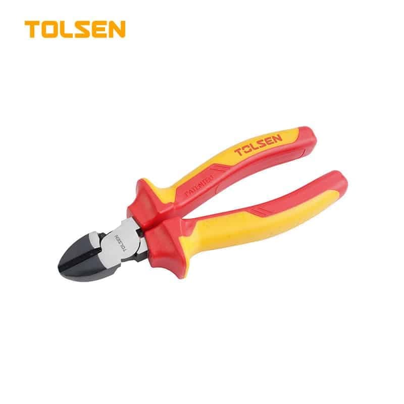 TOLSEN 6" VDE 1000V Insulated Diagonal Cutting Pliers Premium Series Model: V16036 | V38126
