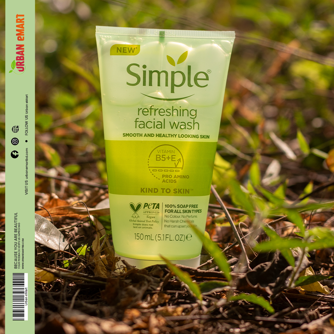 Simple Skin Refreshing Facial Wash Gel 150ml_img_3