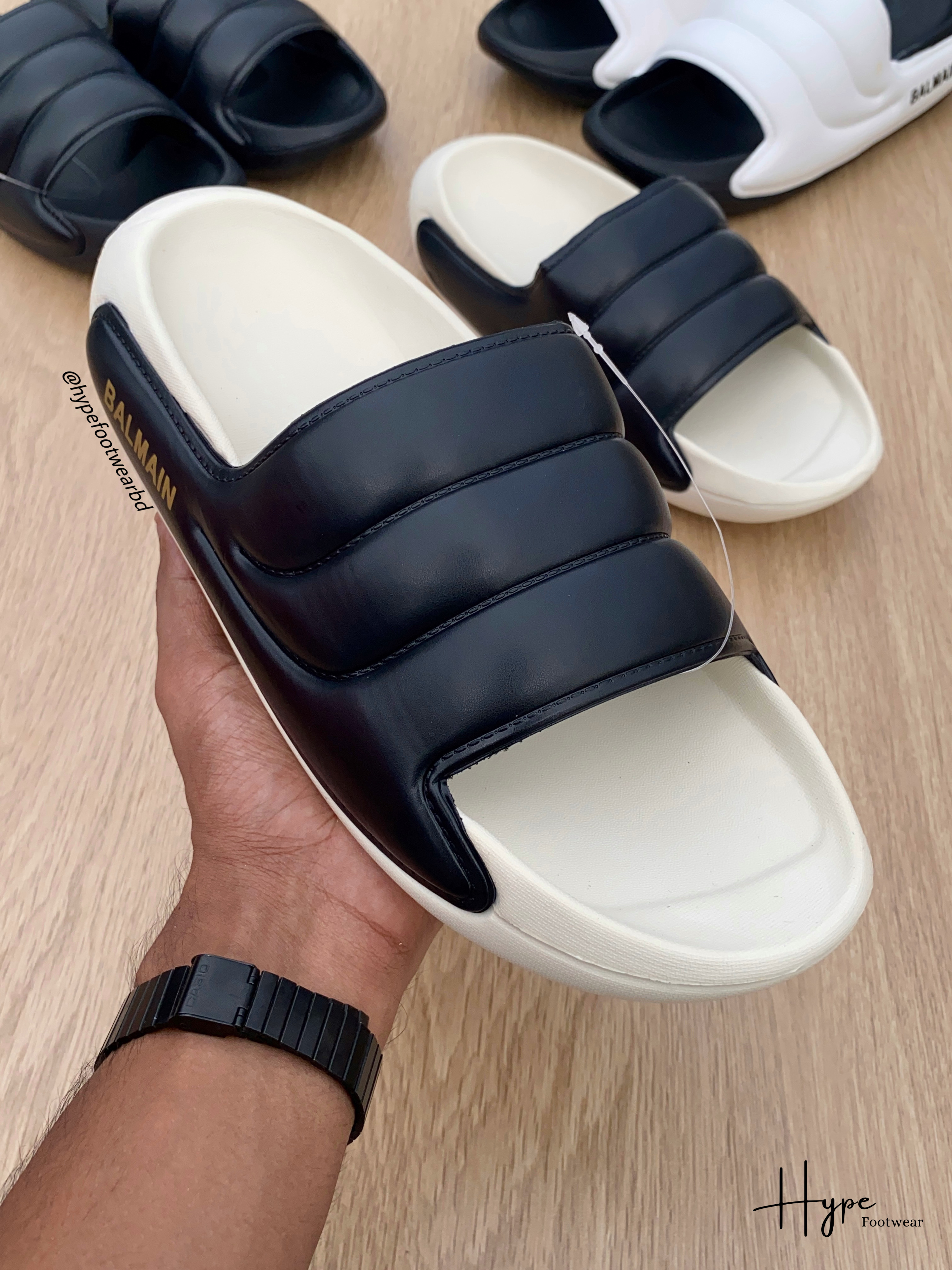 Balmain slide (Khaki)_img_1