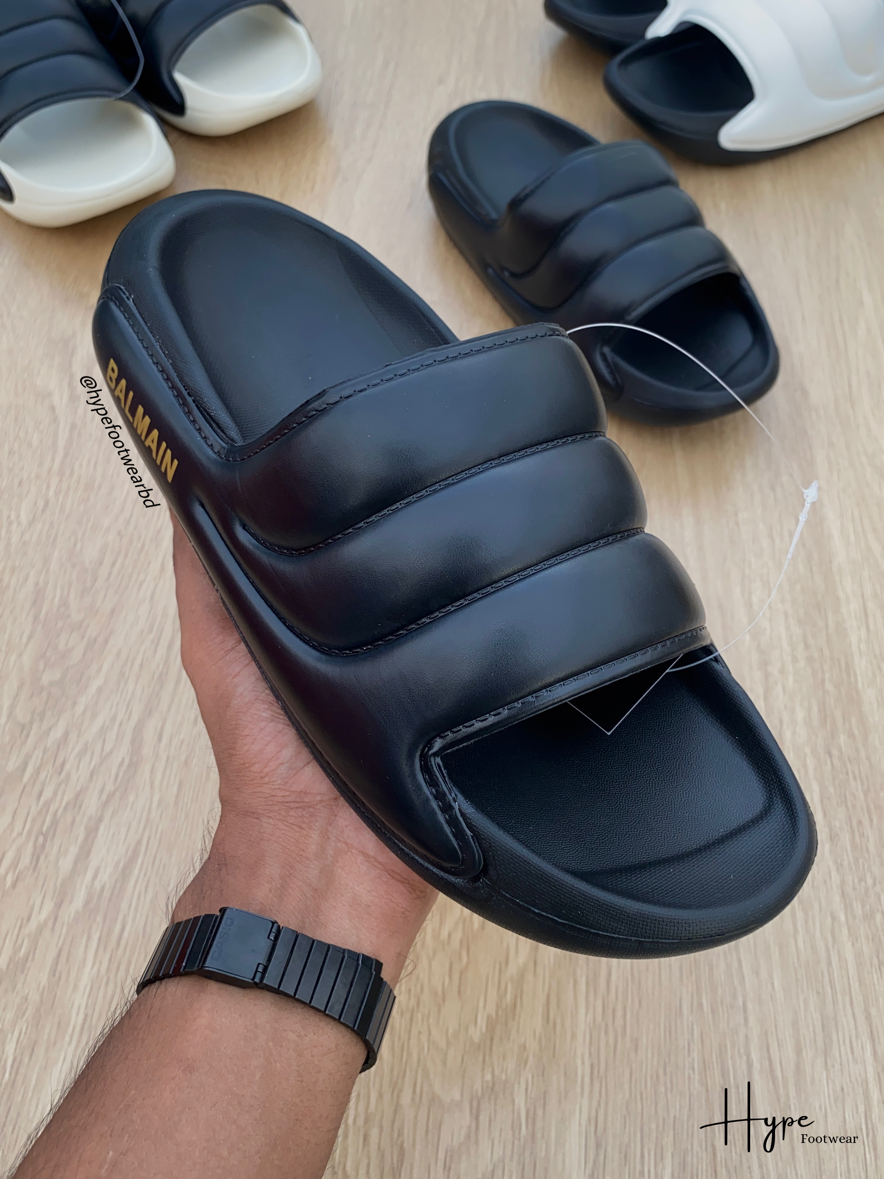 Balmain slide (Black)_img_1