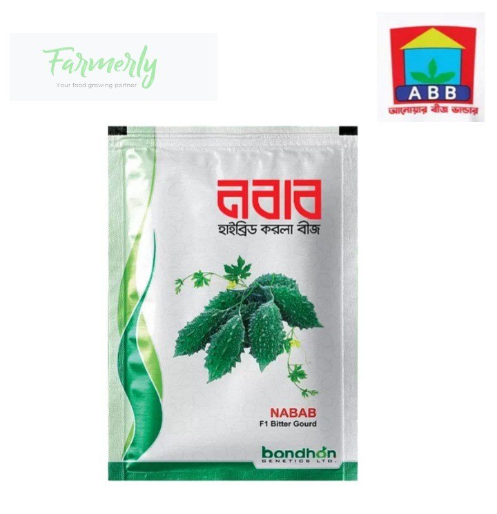 হাইব্রিড করলা বীজ 'নবাব'/ F1 hybrid gourd seed "Nabab"_img_0