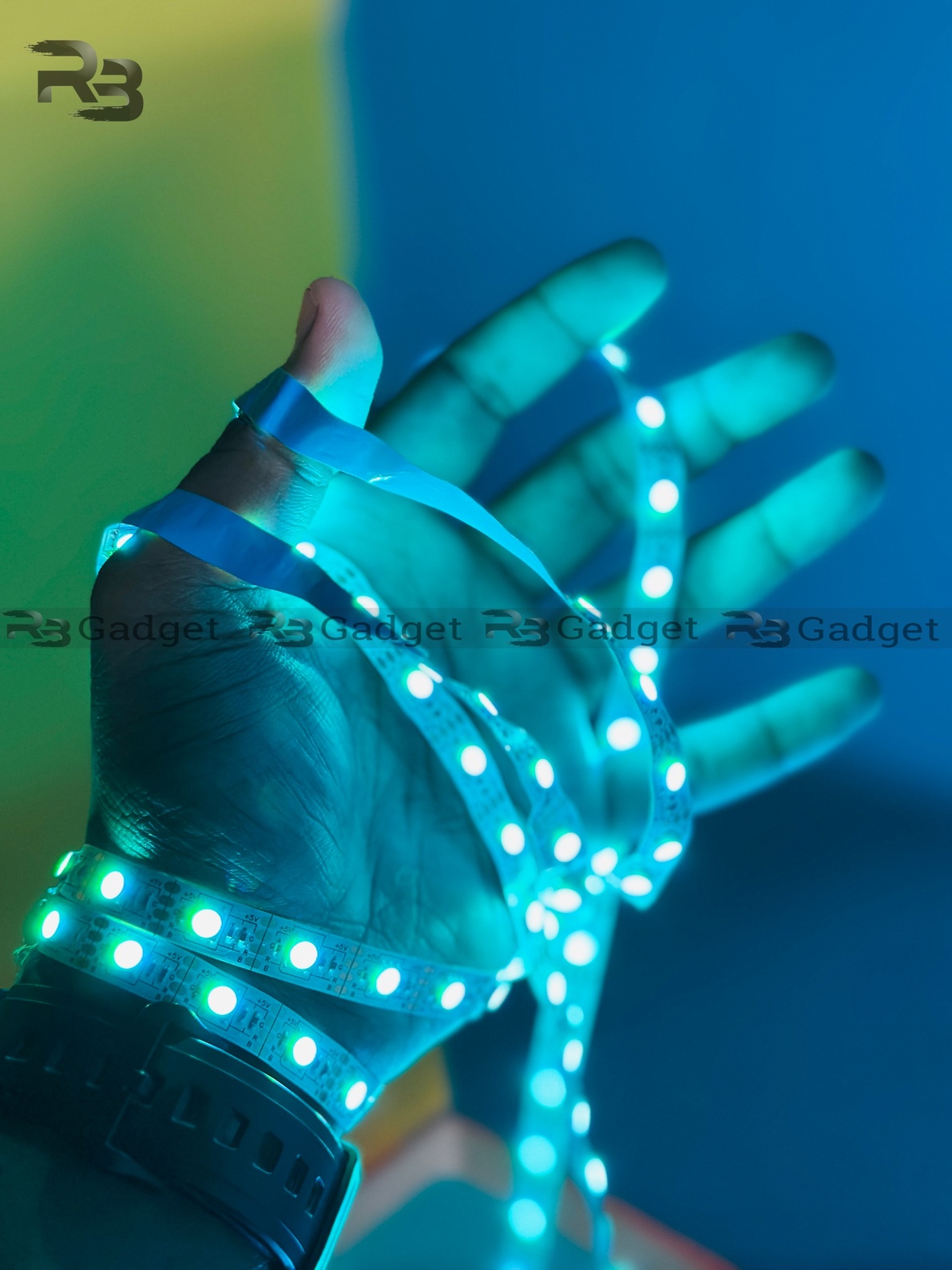 GearUP SL50 RGB LED Strip Light with Remote- 5 Meter, Non-Waterproof_img_1