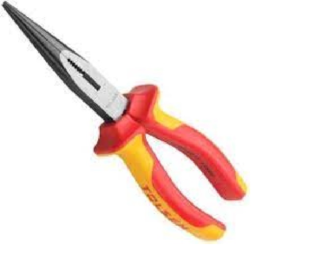 TOLSEN 8” VDE Insulated Long Nose Plier ( 200mm ) CrV Premium Series V38138 | V16098_img_1