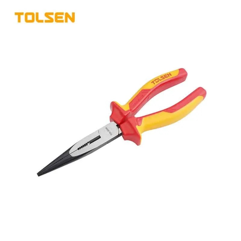 TOLSEN VDE Insulated Long Nose Pliers (6" | 8") - Premium Series Models V16096 | V16098_img_2