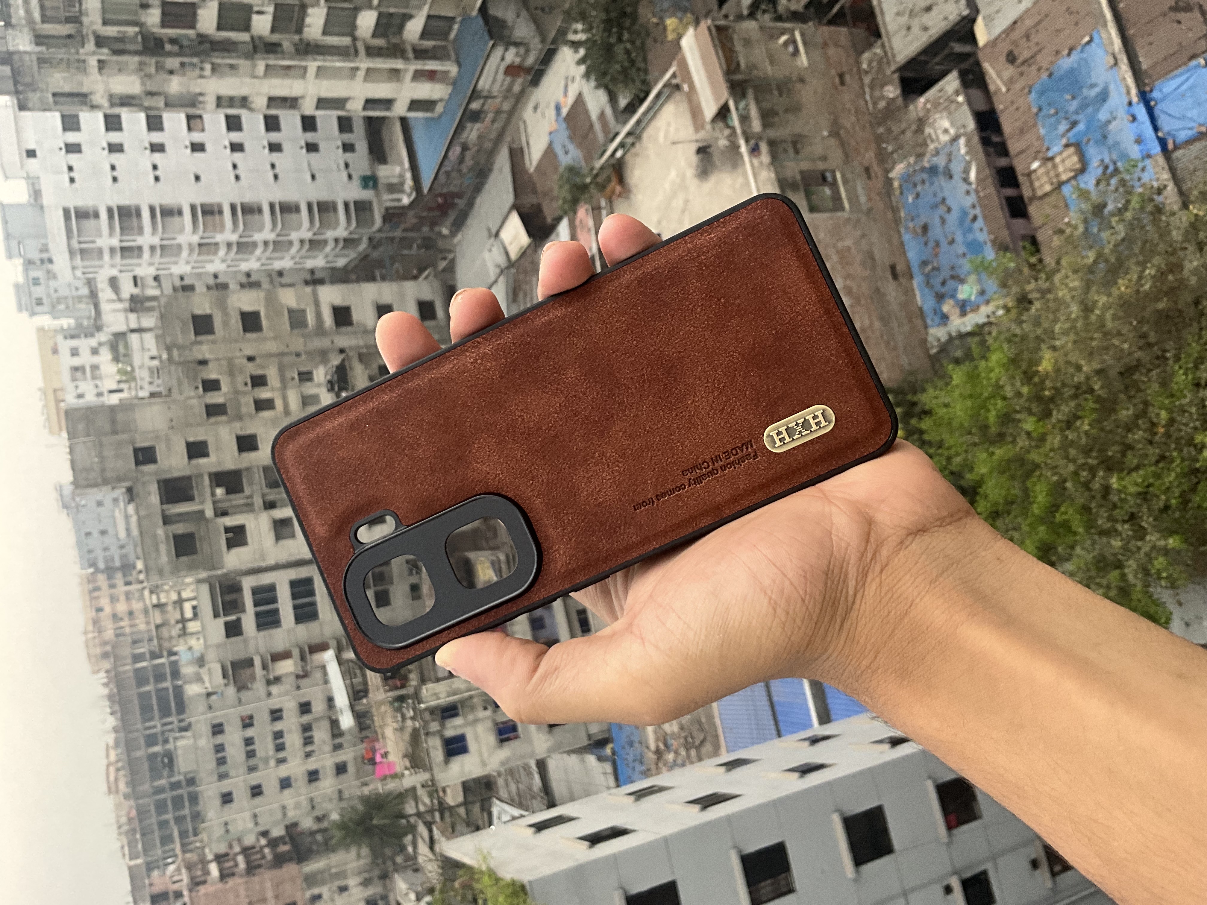 IQOO Neo10 antique leather case frosted protective cover_img_2