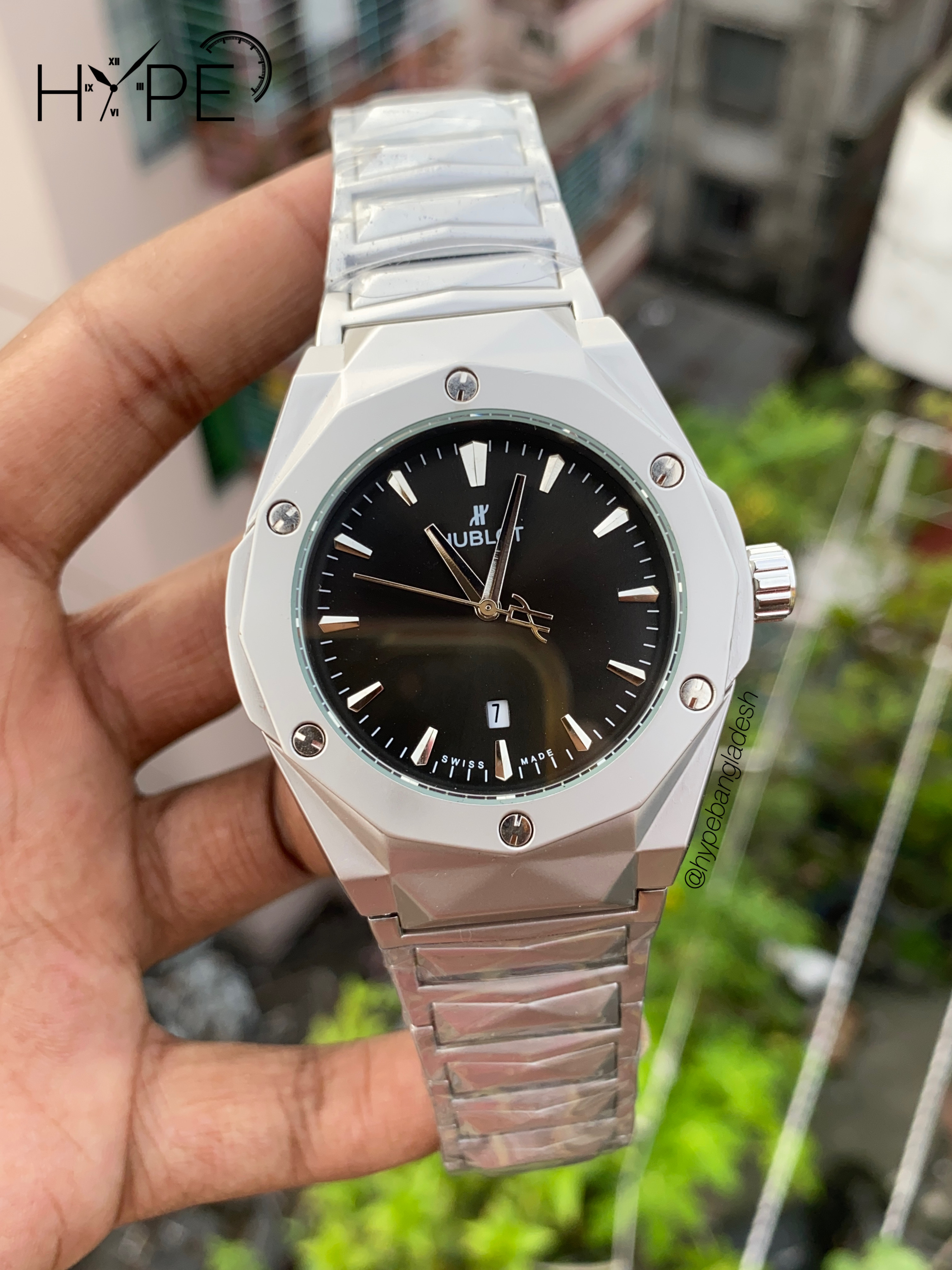 HUBL0T Quartz (Silver-Black)_img_0