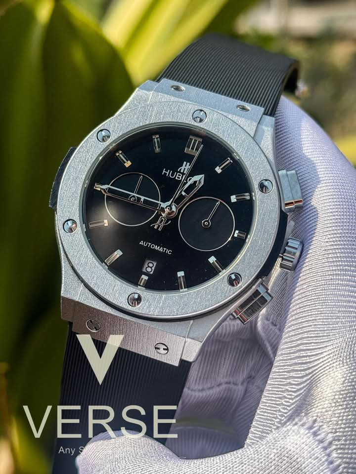 Hublot classic fusion silicon black