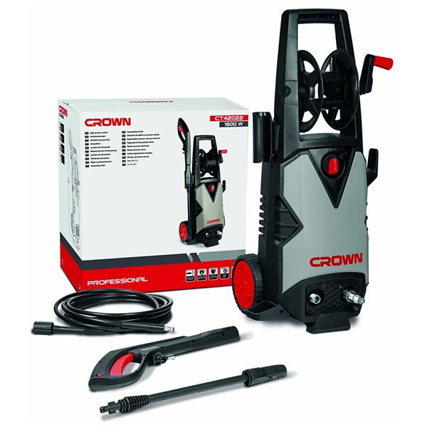 CROWN CT42022 ,1800W High Pressure Washer Car Washer Bike Washer Cleaner, 140bar, 6.7L/min, Model: CT42022_img_1