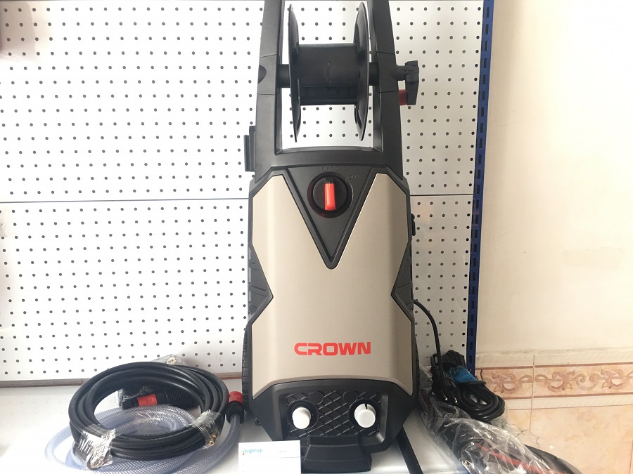 CROWN CT42022 ,1800W High Pressure Washer Car Washer Bike Washer Cleaner, 140bar, 6.7L/min, Model: CT42022_img_3