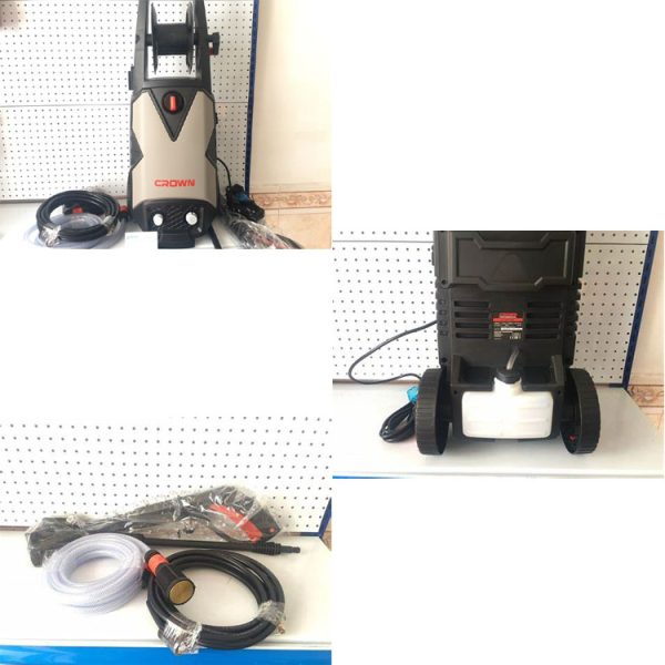 CROWN CT42022 ,1800W High Pressure Washer Car Washer Bike Washer Cleaner, 140bar, 6.7L/min, Model: CT42022_img_4