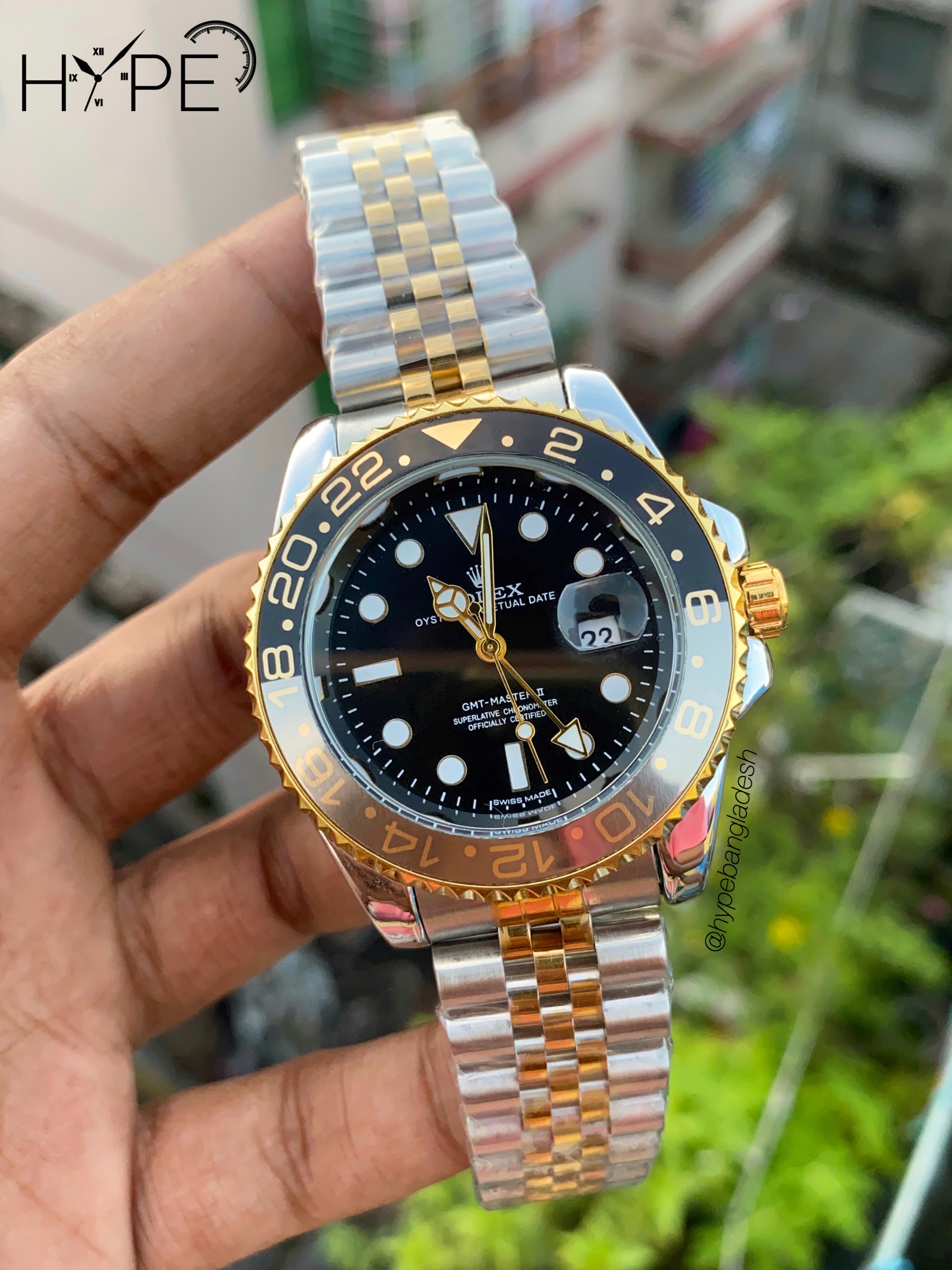 R0LEX sub two tone chain_img_0