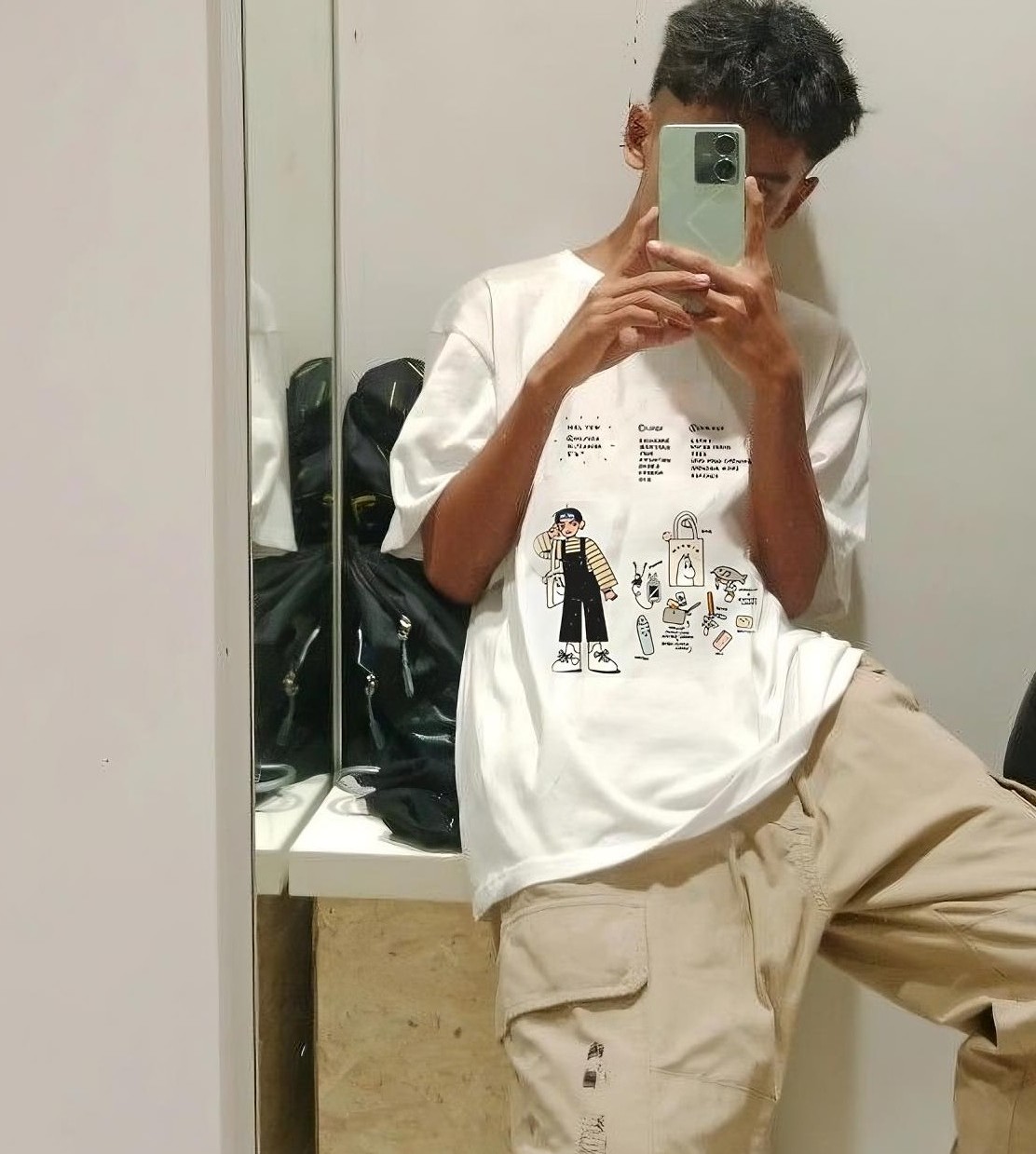 Mel-Tow white oversized t-shirt_img_1