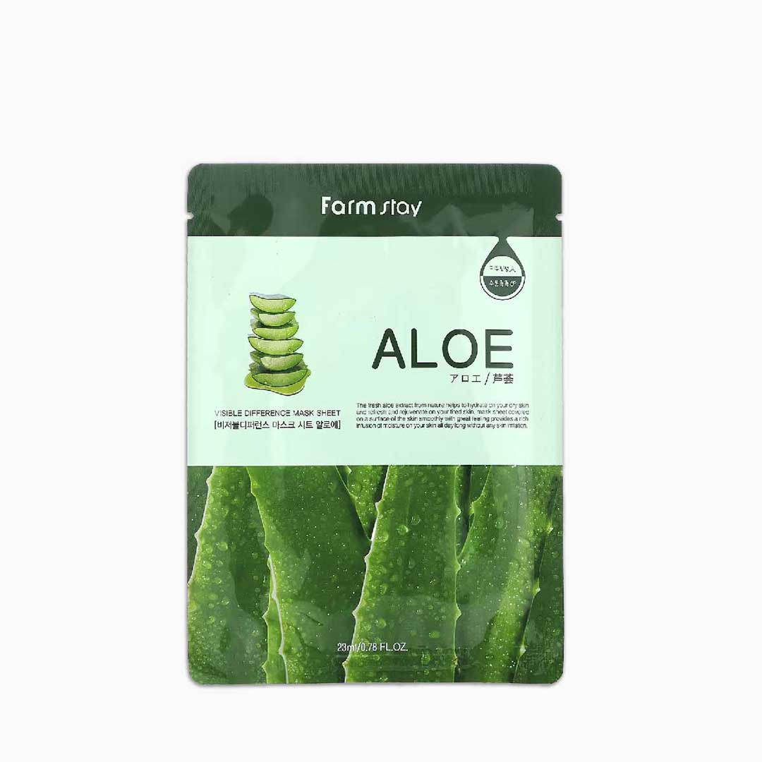 Farm Stay Visible Difference Mask Sheet (Aloe) - 23ml_img_0