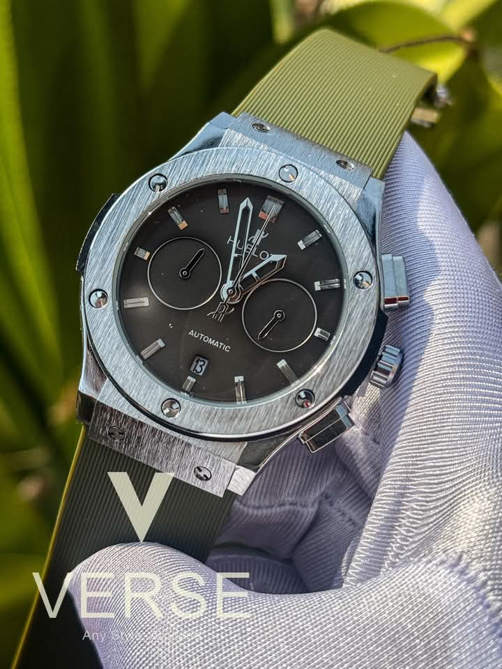 Hublot classic fusion silicon green