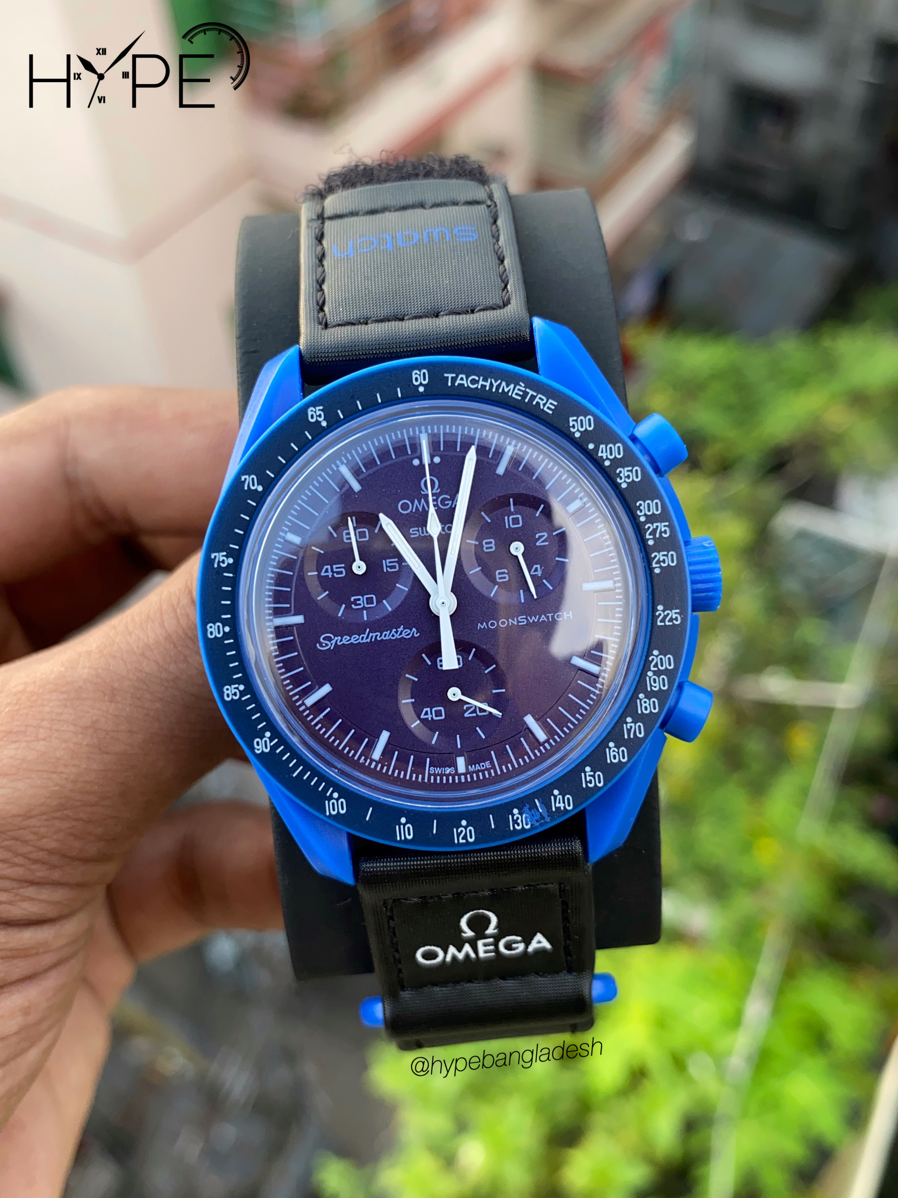 0mega swatch chronograph (Blue)_img_1