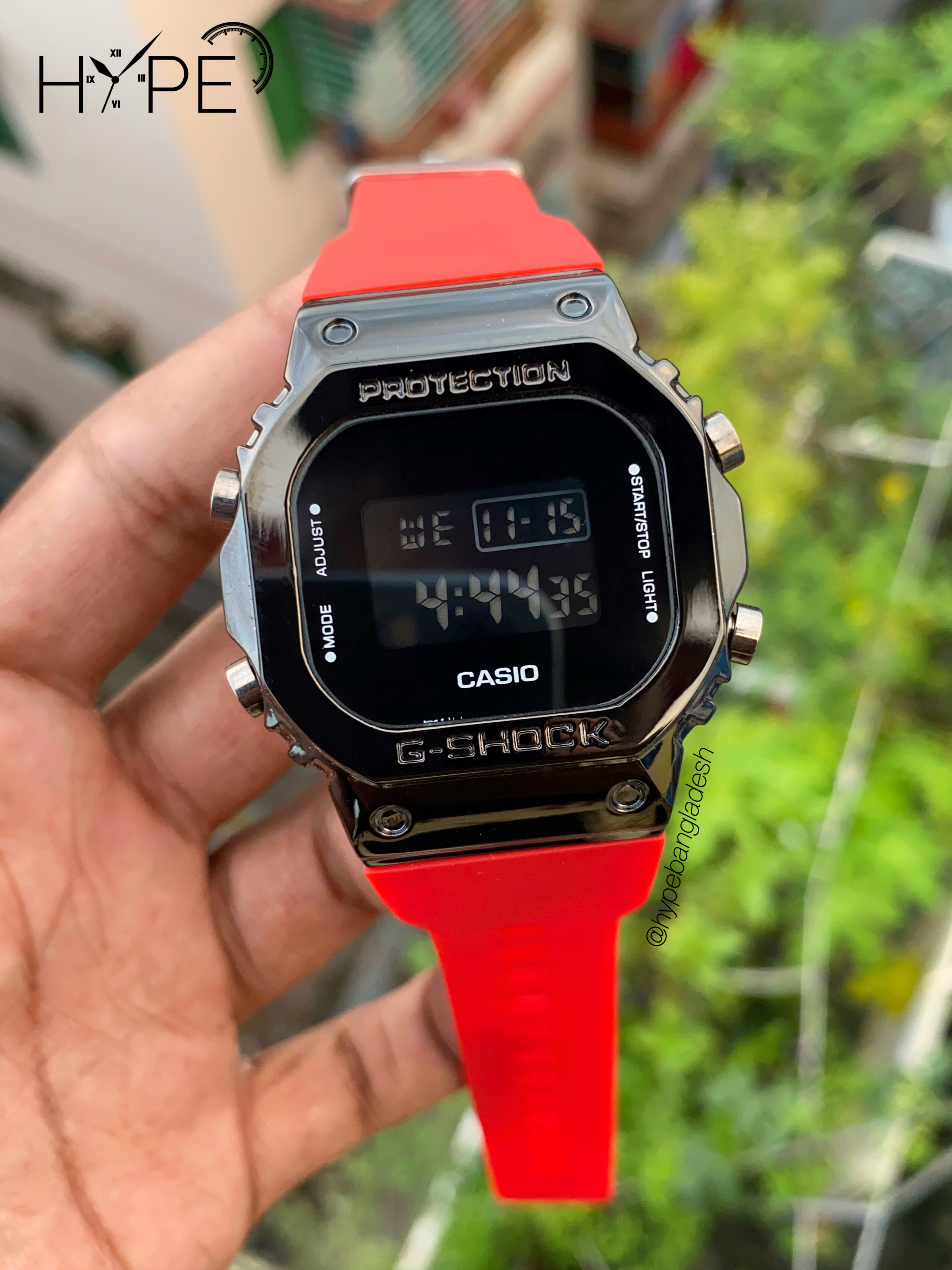 G-Shock digital square dial (Red)_img_0