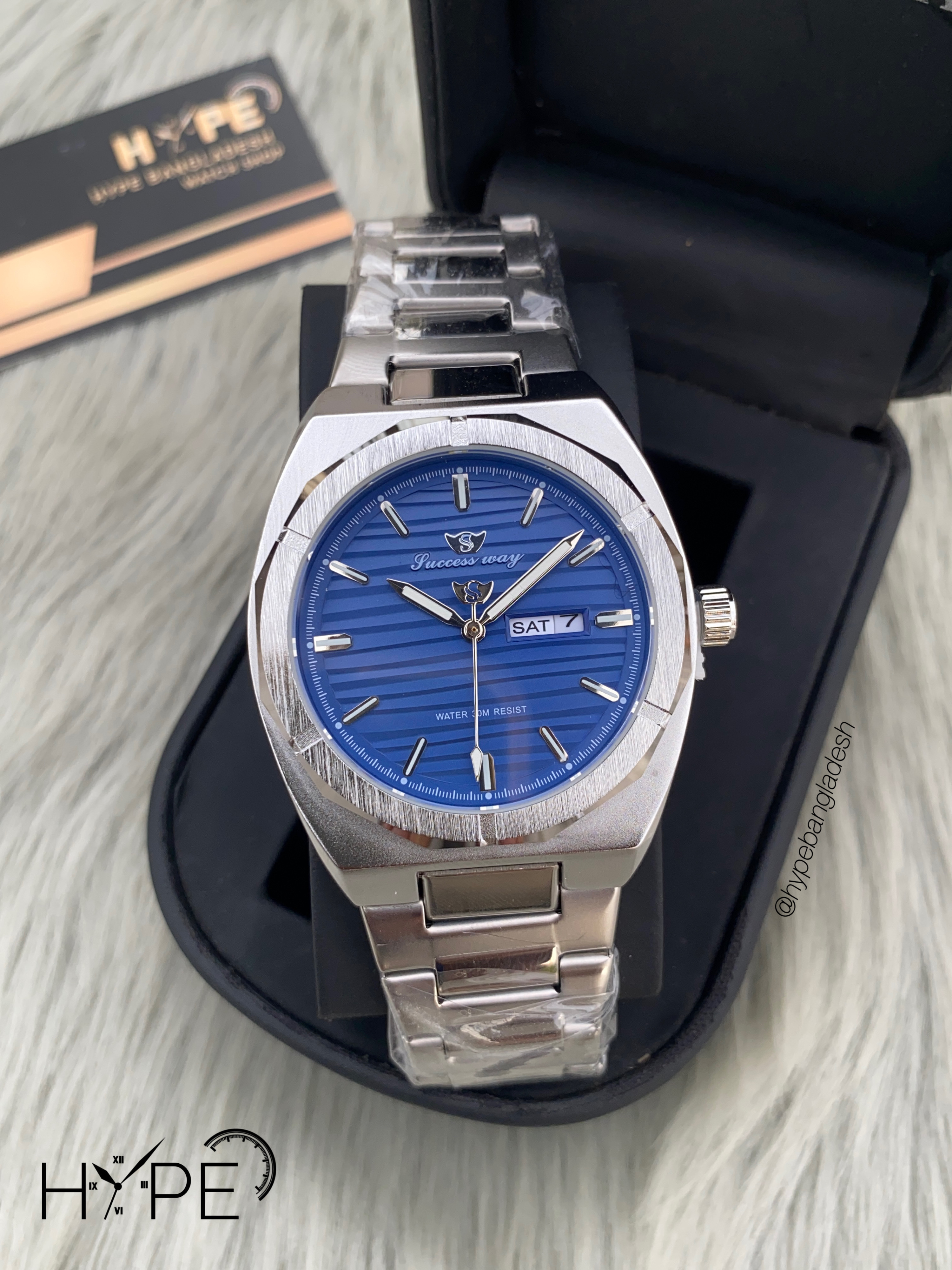 Success Way DayDate Quartz (Black Dial)_img_0