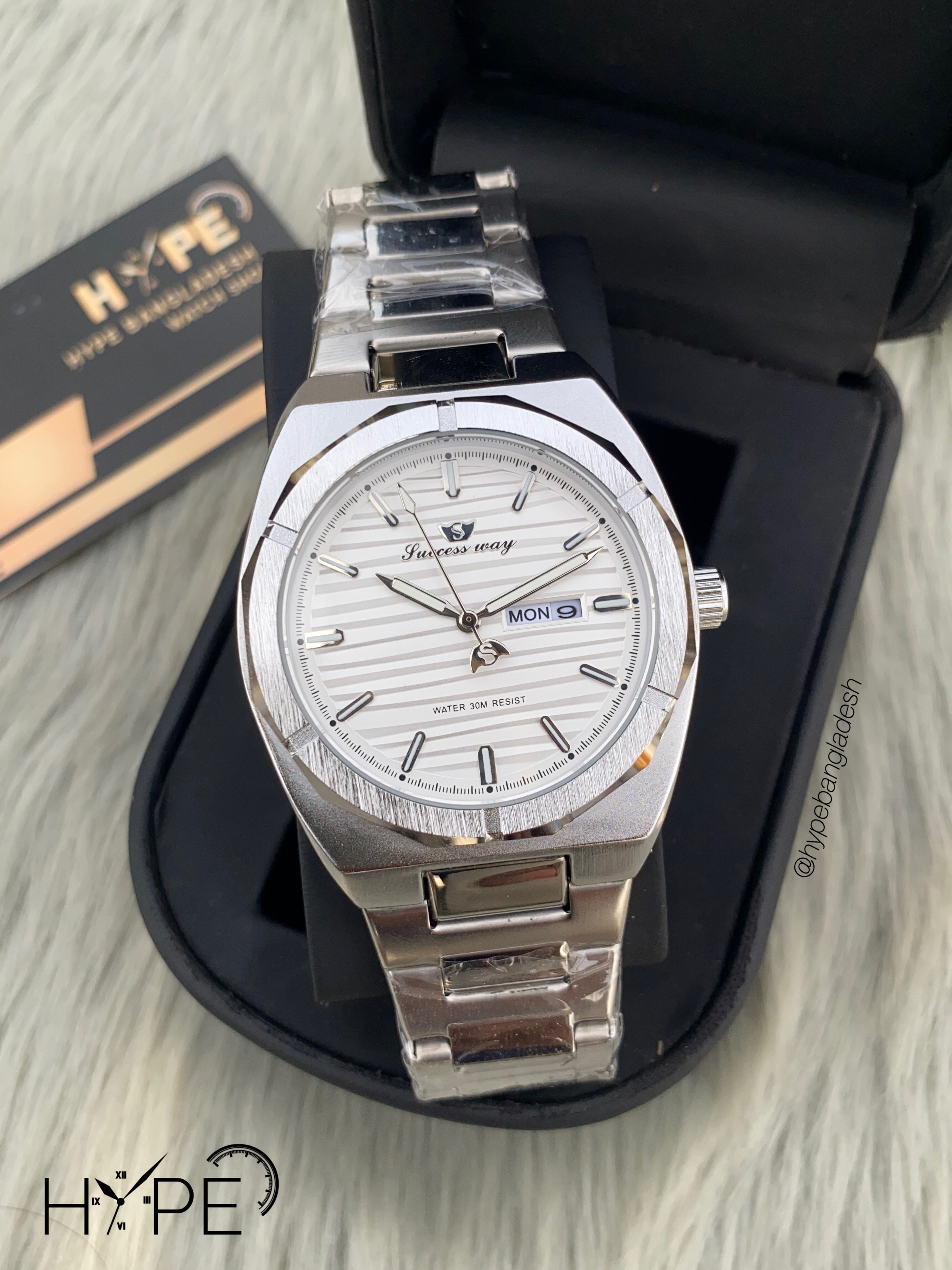 Success Way DayDate Quartz (White Dial)_img_0