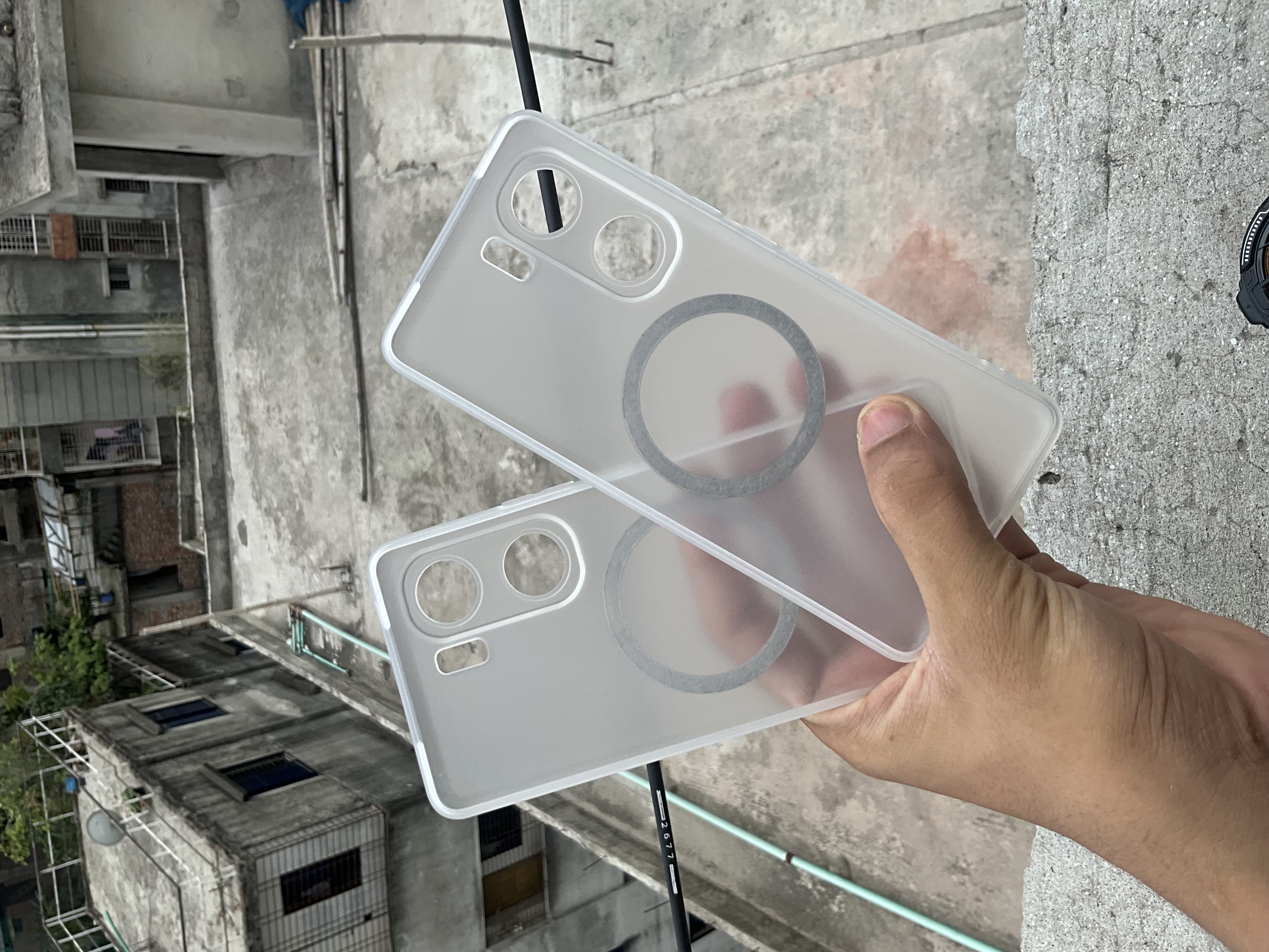 IQOO Neo9 Ultra-thin transparent silicon frosted soft case_img_2