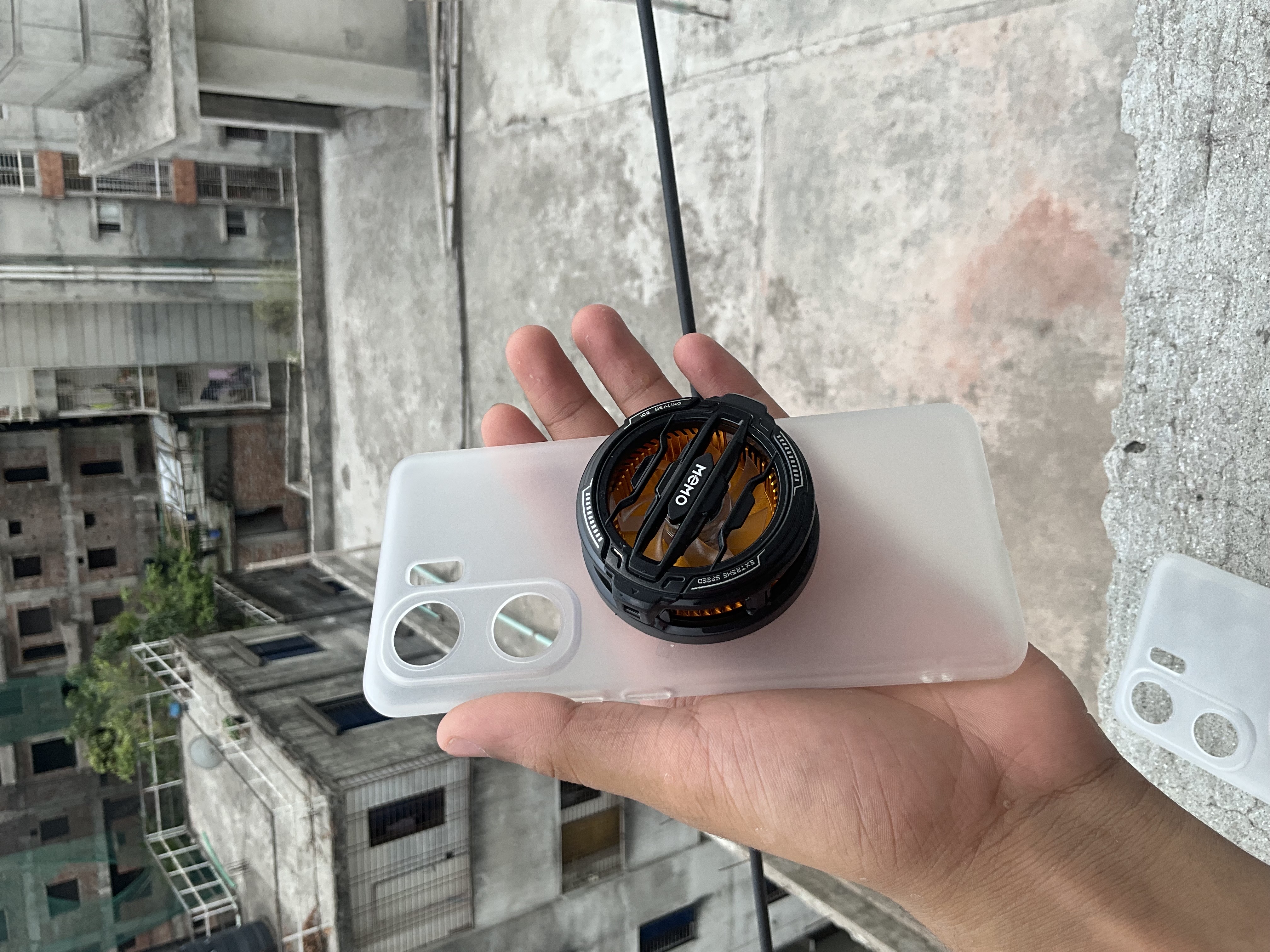 IQOO Neo9 Ultra-thin transparent silicon frosted soft case_img_3