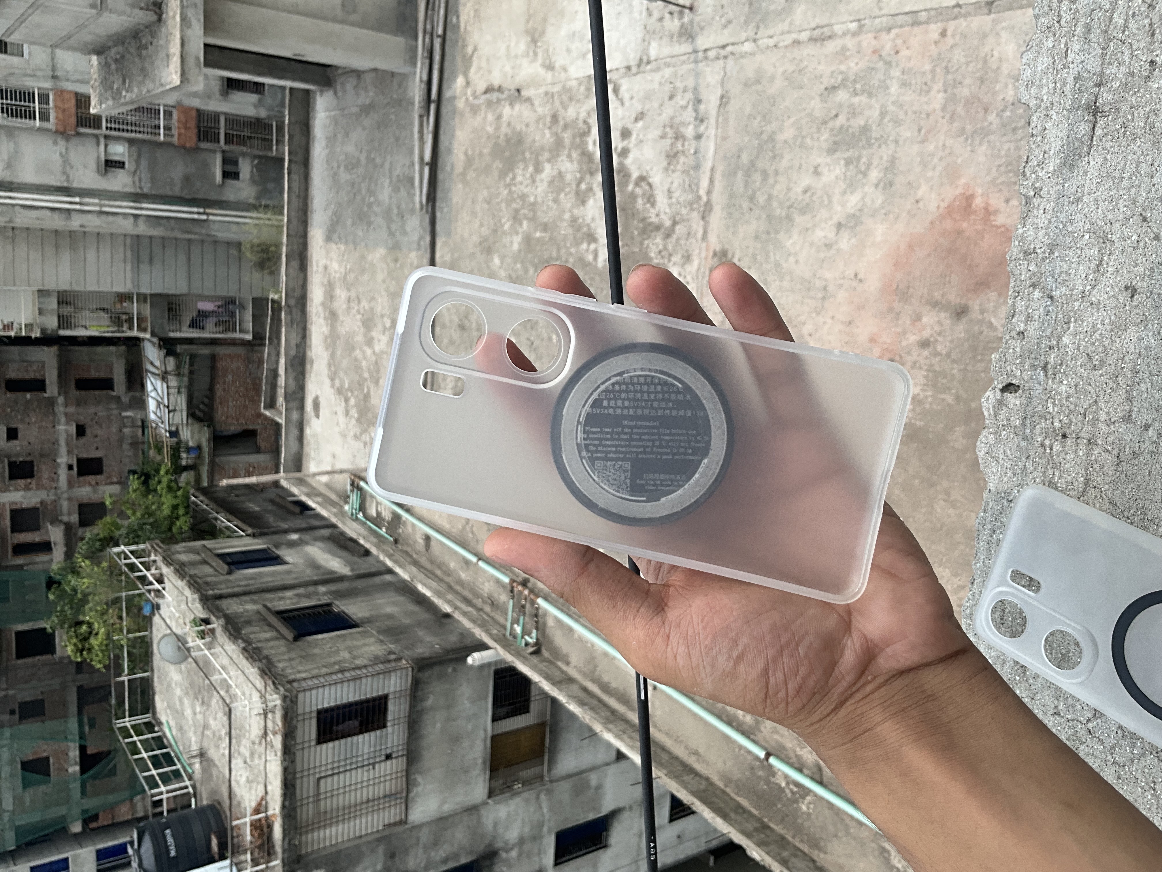 IQOO Neo9 Ultra-thin transparent silicon frosted soft case_img_5