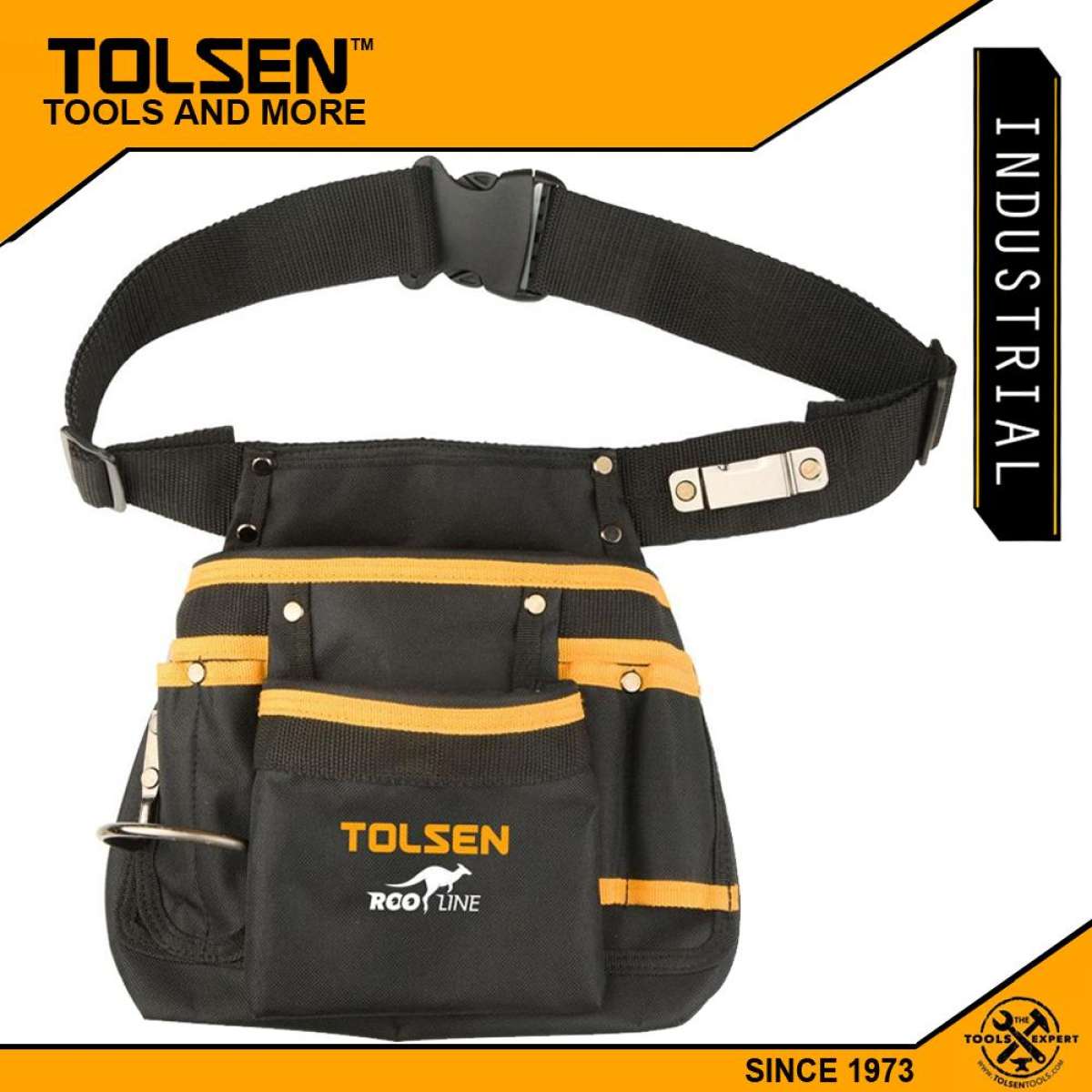 Tolsen Tool Pouch with 11 pockets (ROO Line) Model: 80120