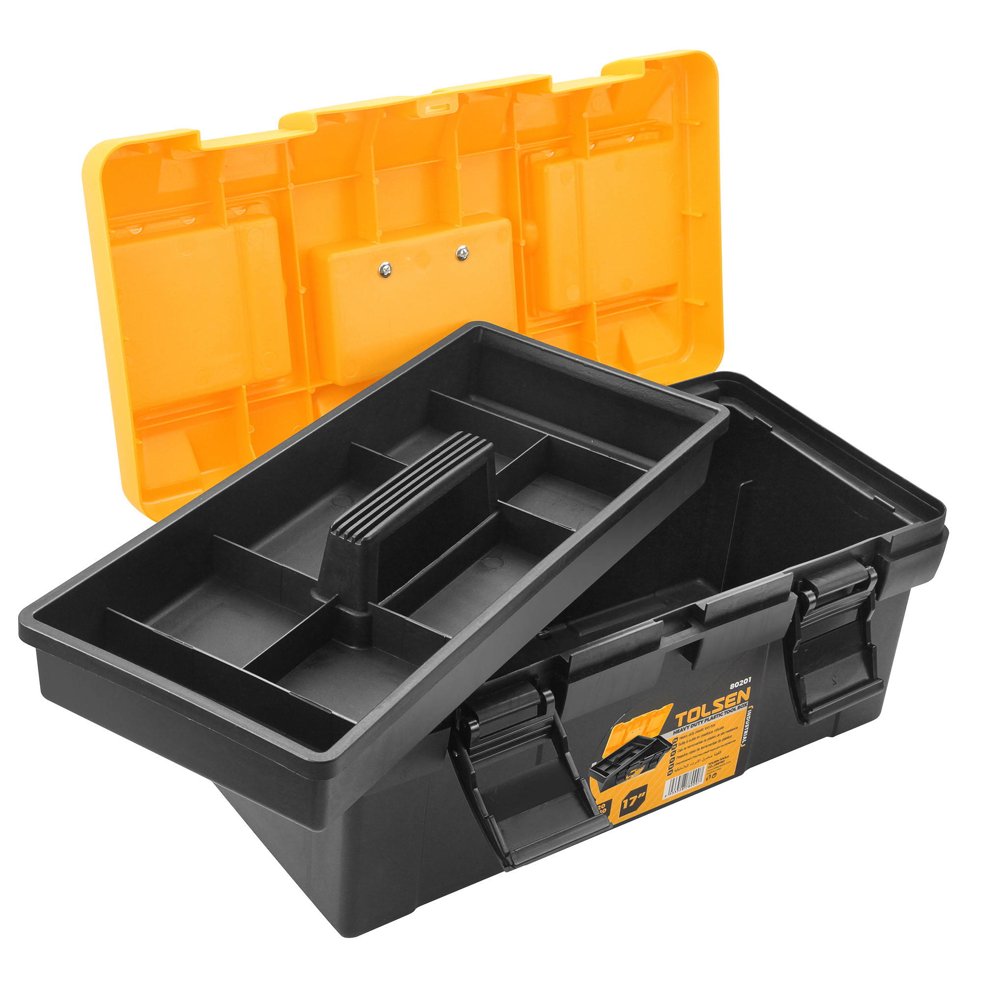 Tolsen Tool Box 17" (420x230x190mm) Model: 80201_img_6