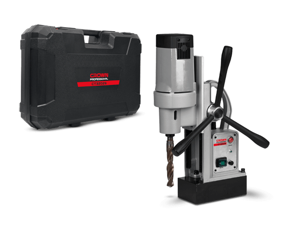 Crown CT32029 1400W Magnetic Drill 200mm Model: CT32029_img_1