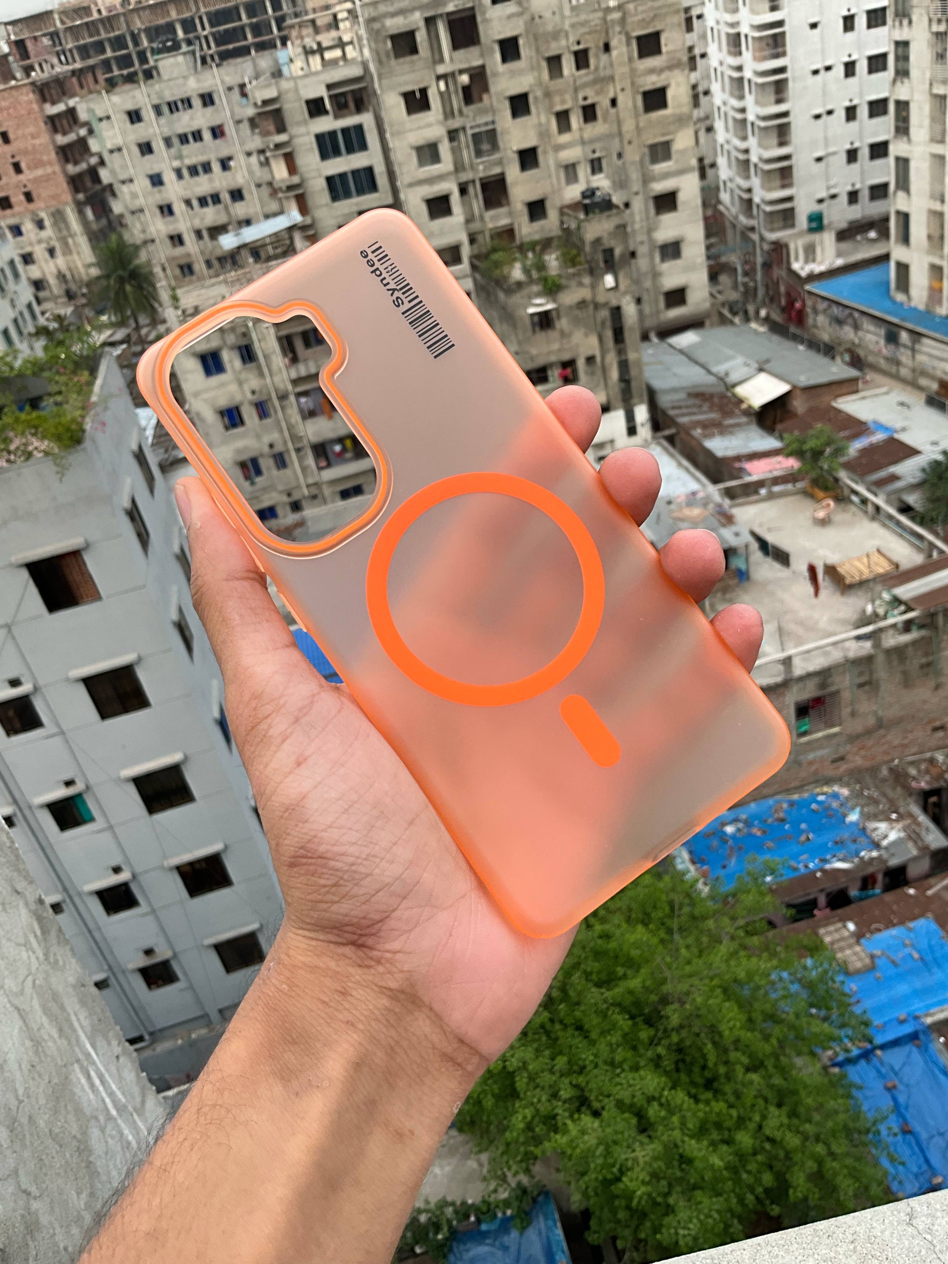 IQOO Neo10/Neo10pro magnetic ring frosted anti-fall semi transparent hard cover_img_2