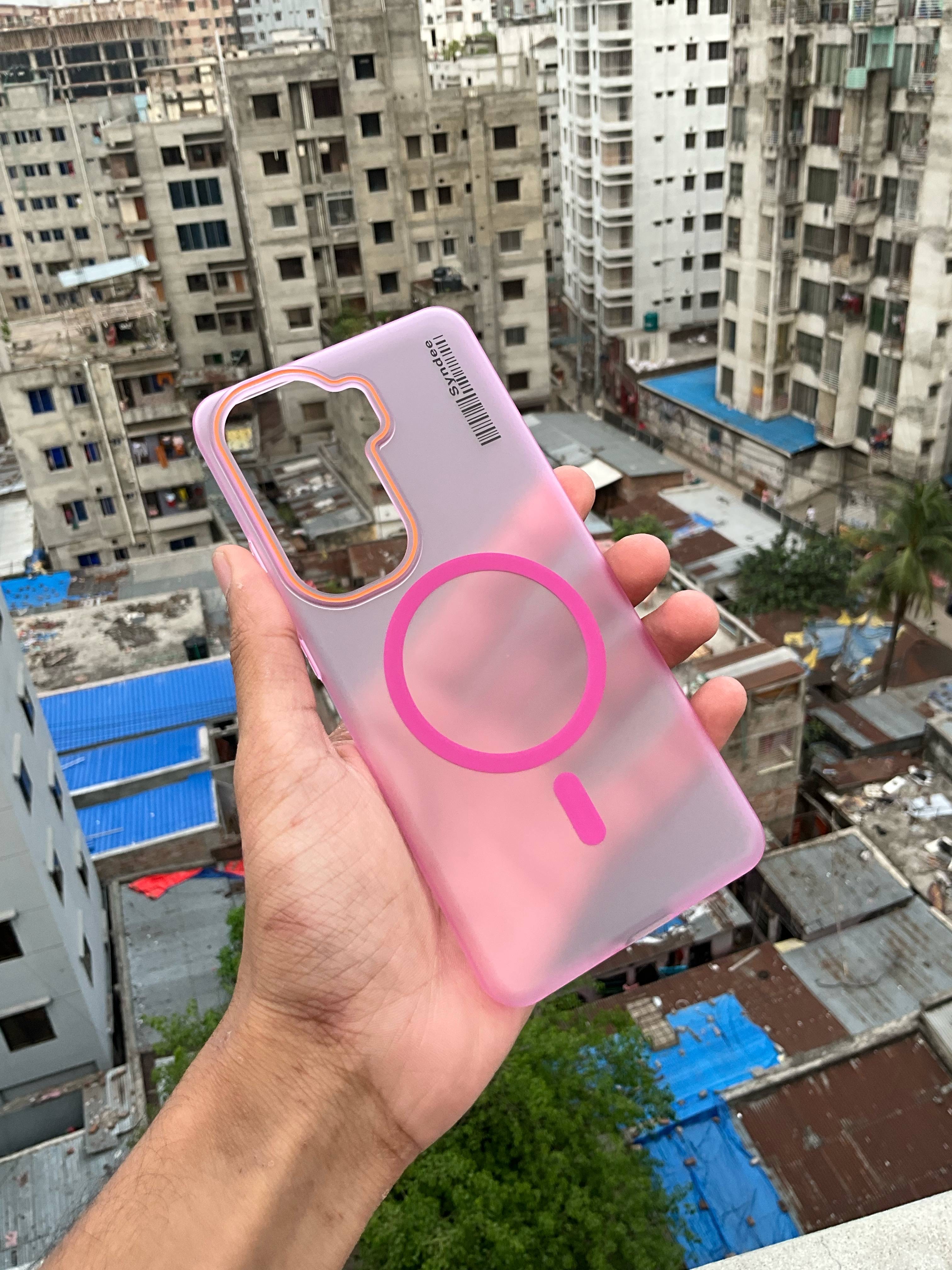 IQOO Neo10/Neo10pro magnetic ring frosted anti-fall semi transparent hard cover_img_5