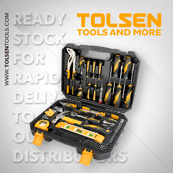 TOLSEN 85352 89 Pcs Professional Household Tool Set | Comprehensive DIY & Repair Kit | Model: 85352_img_3