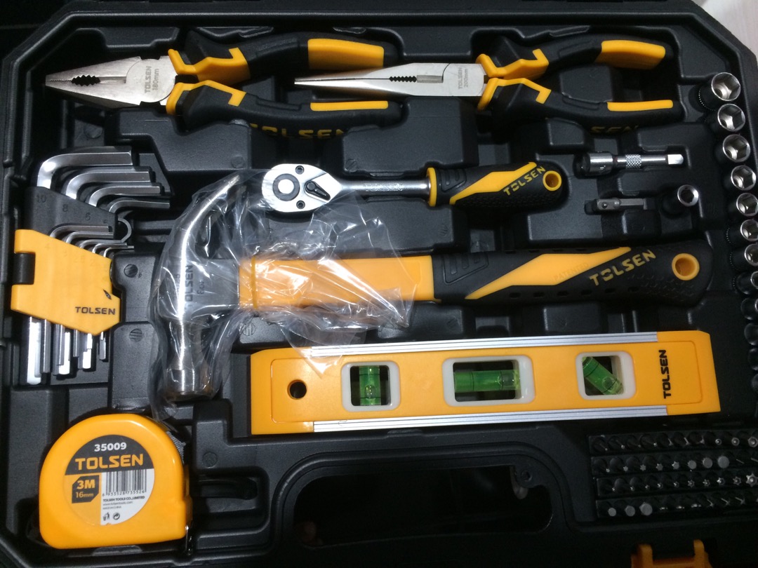 TOLSEN 85352 89 Pcs Professional Household Tool Set | Comprehensive DIY & Repair Kit | Model: 85352_img_4