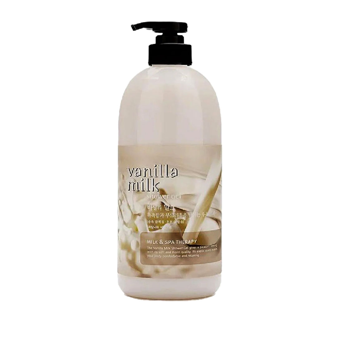 Welcos Vanilla Milk Body Wash (Shower Gel) - 732g_img_0