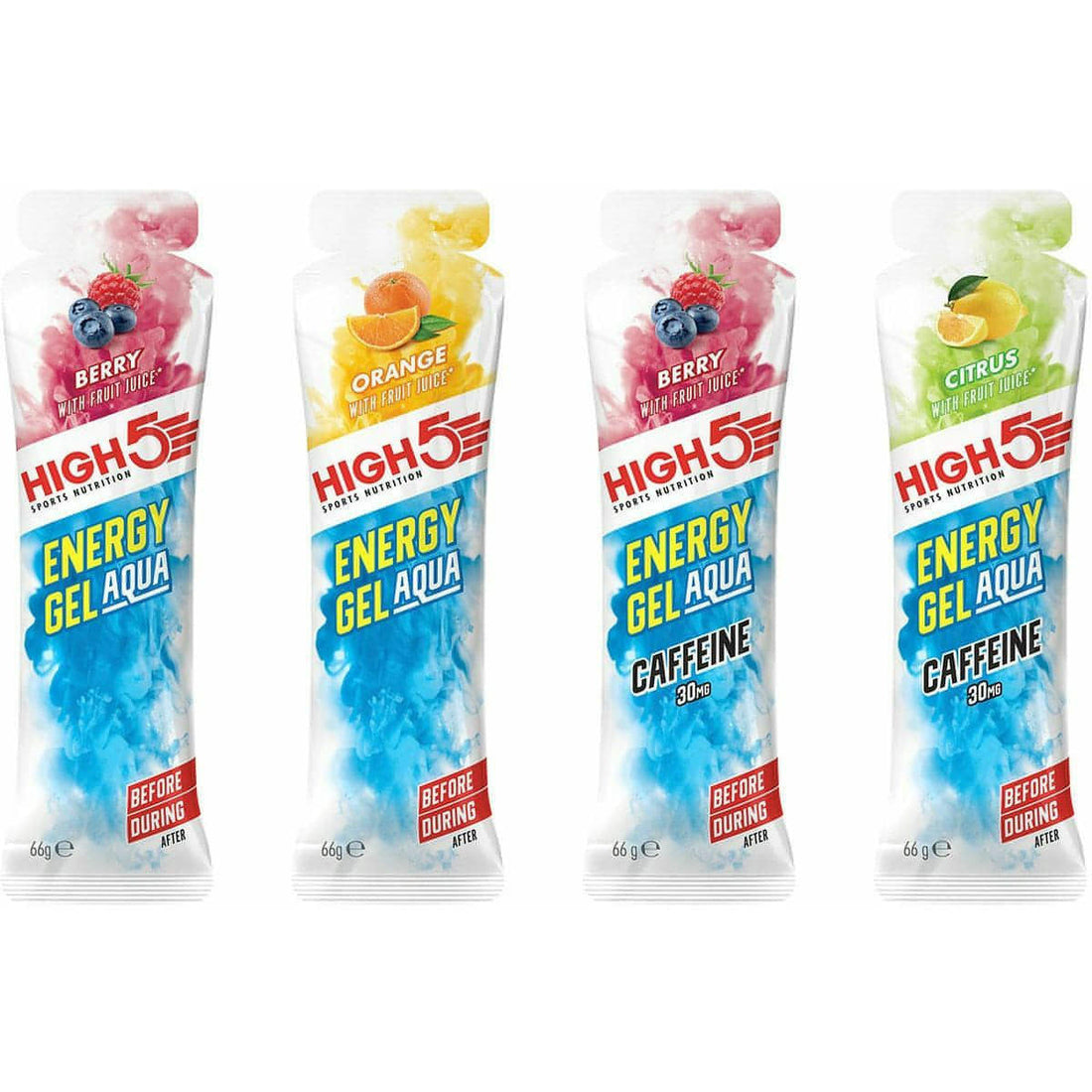 High 5 Energy Gel Aqua - Made in UK