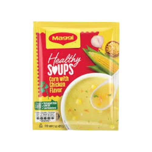Nestlé Maggi Healthy Soup Corn Chicken Flavour 25gm ম্যাগি কর্ন স্যুপ চিকেন ফ্লেভার_img_0