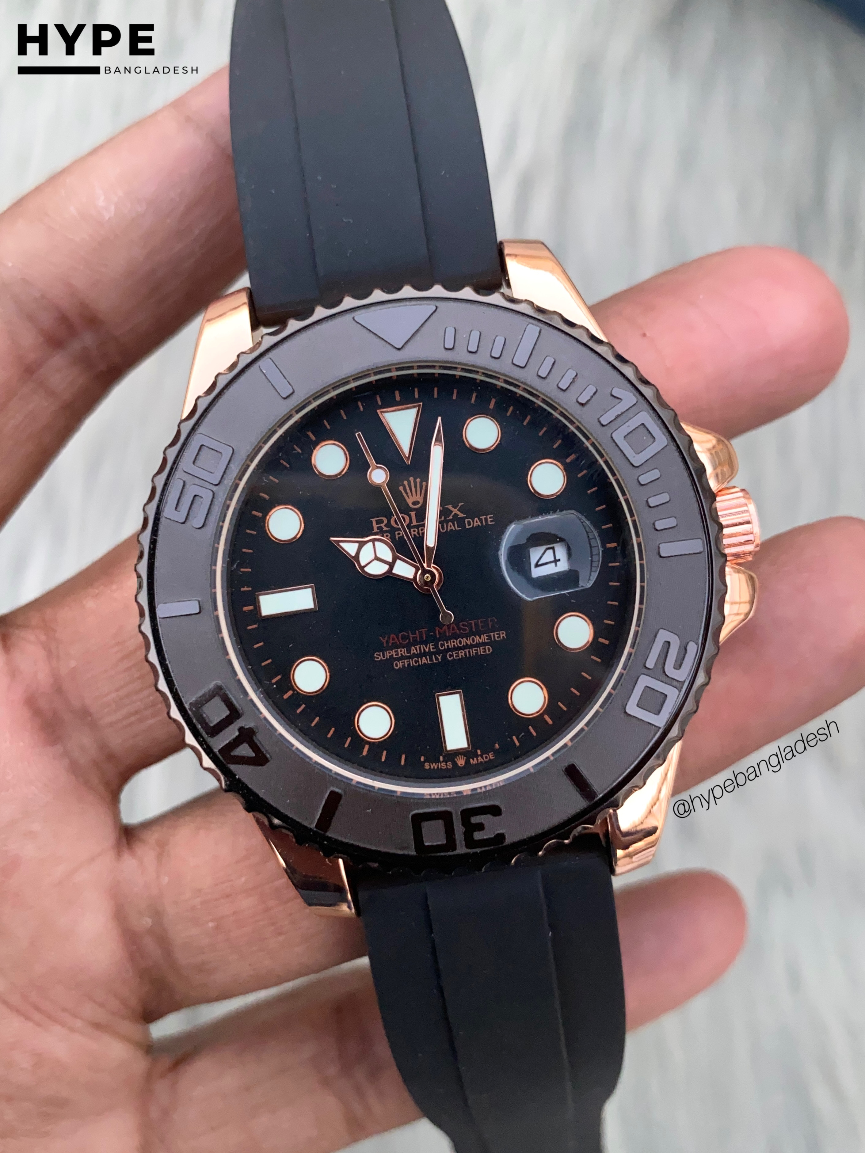 R0LEX Yacht Master in silicone strap._img_6