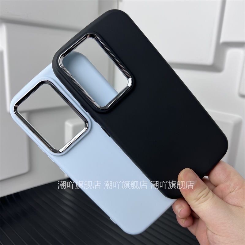 Free Delivery iQOO Neo9Neo9pro silicone oval frosted large hole round edge anti-fall soft shell protective cover_img_2