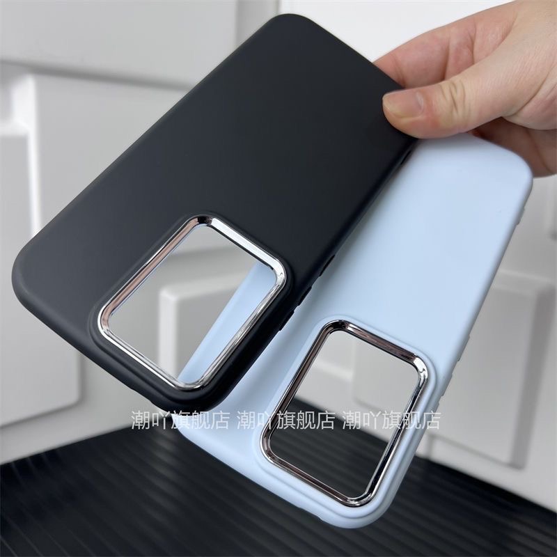 Free Delivery iQOO Neo9Neo9pro silicone oval frosted large hole round edge anti-fall soft shell protective cover_img_1