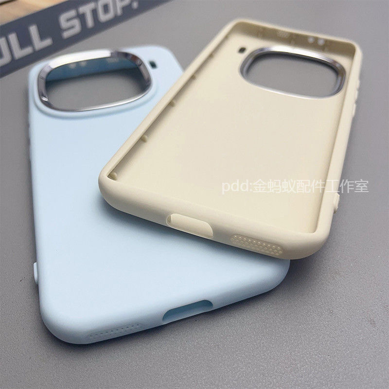Free Delivery iQOO12 silicone oval frosted large hole round edge anti-fall soft shell protective cover_img_3