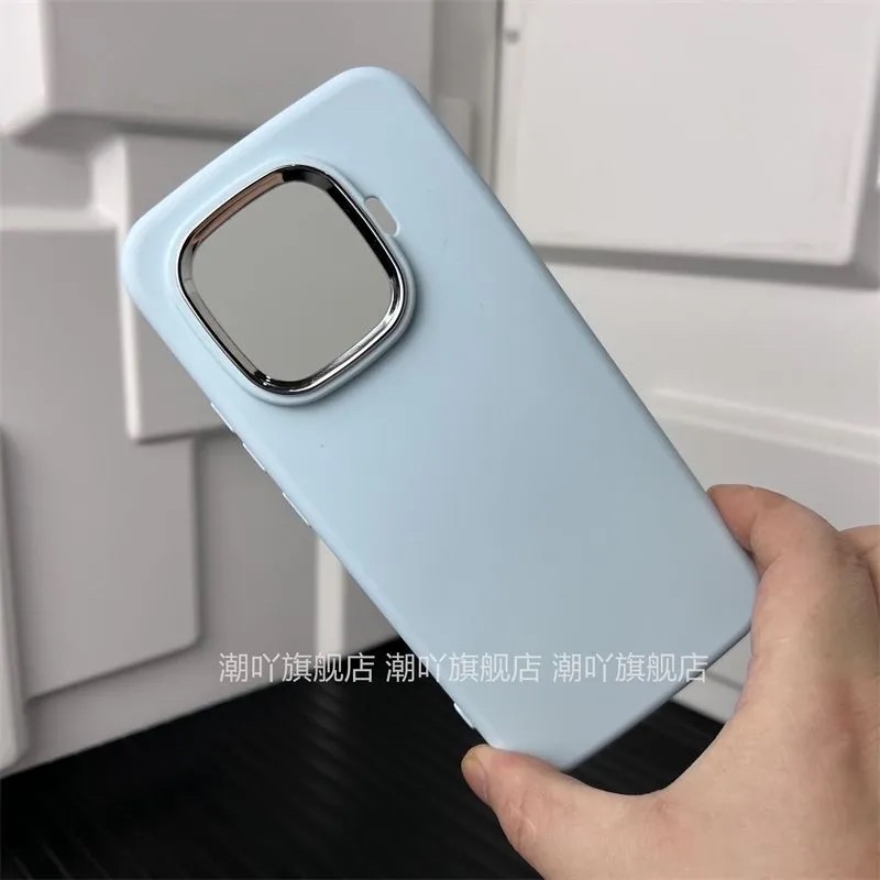 iQOO Z9Turbo silicone oval frosted large hole round edge anti-fall soft shell protective cover_img_2