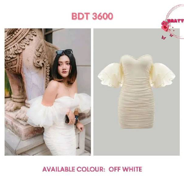 Off White Dress