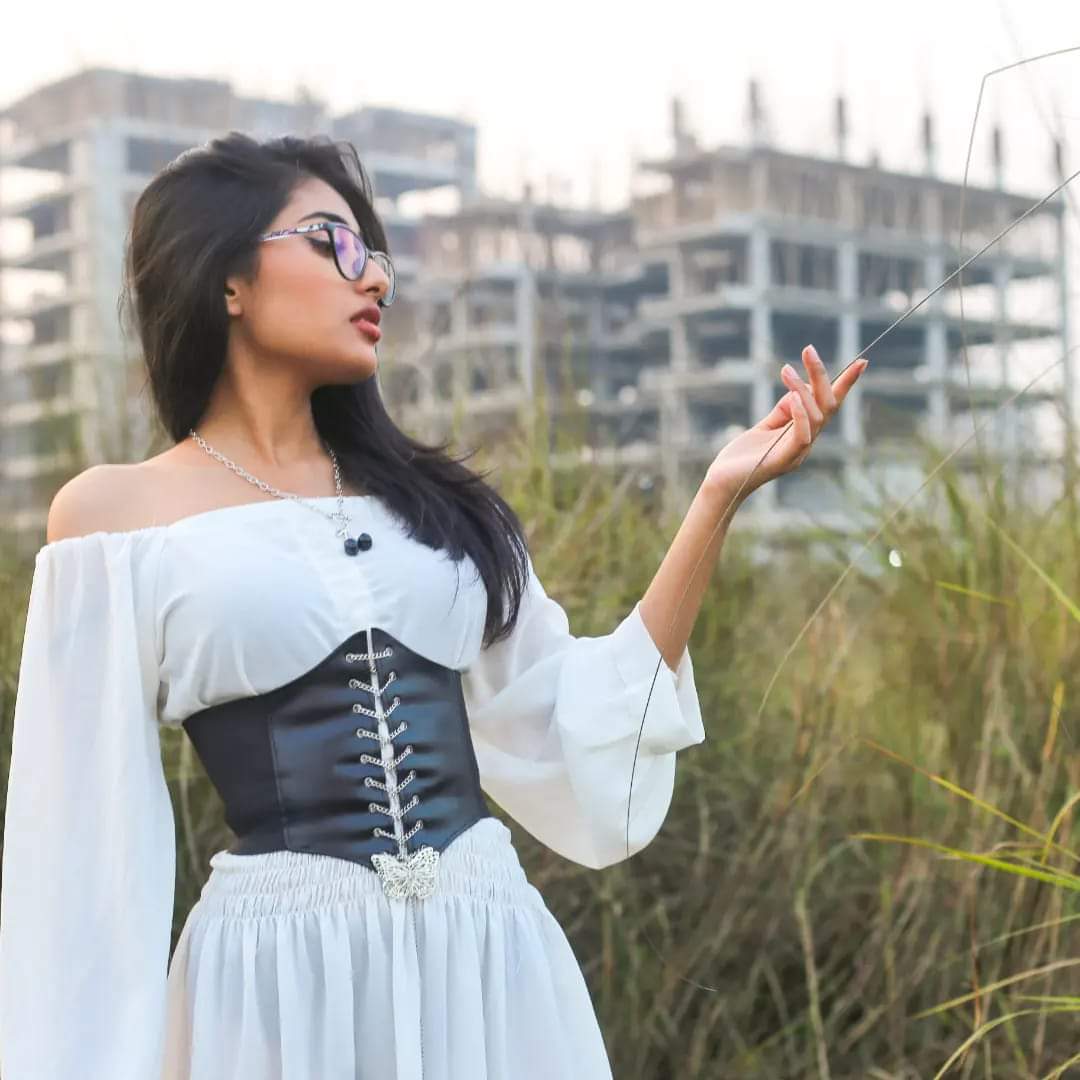 Butterfly black corset