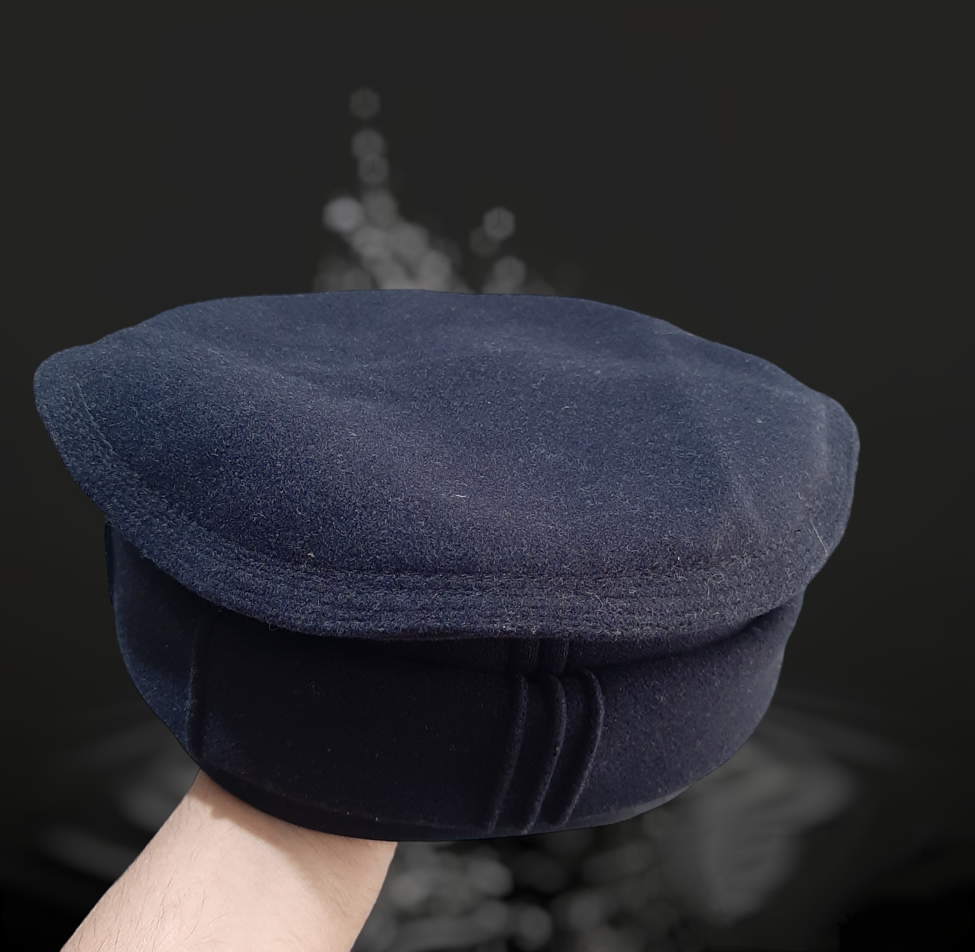 আফগান ফোল্ডিং টুপি নেভি ব্লু