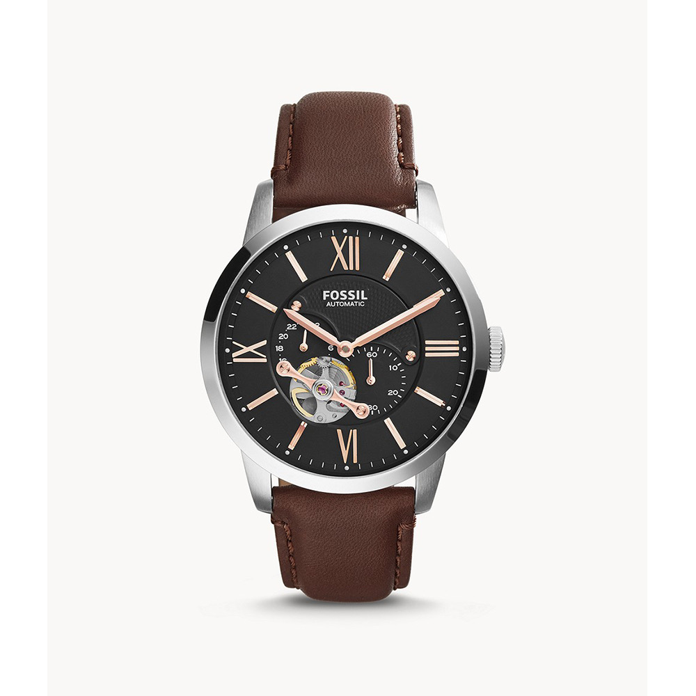 Fossil Townsman Automatic Brown Leather strap Watch – ME3061